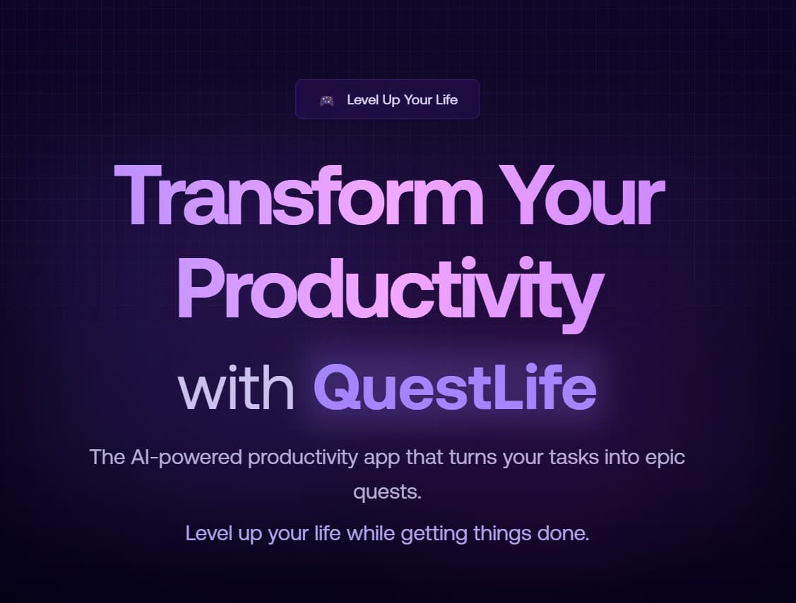 Gamified Task Management